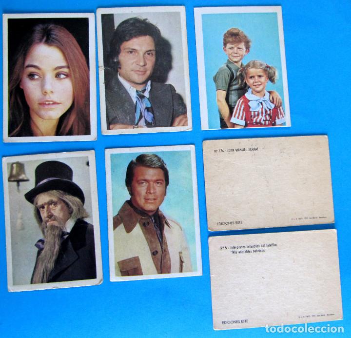 Colecionismo Cromos antigos: LOTE DE CROMOS. CROMOS SUELTOS; 0,50 &euro;. FAMOSOS DE LA CANCI&Oacute;N, CINE T.V. EDICIONES ESTE, 1973.