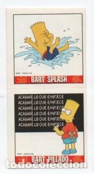 Coleccionismo cromos antiguos: CROMO THE SIMPSON MATUTANO NUMEROS 29 - 30 - Foto 1