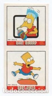 Coleccionismo cromos antiguos: CROMO THE SIMPSON MATUTANO NUMEROS 19 - 20 - Foto 1