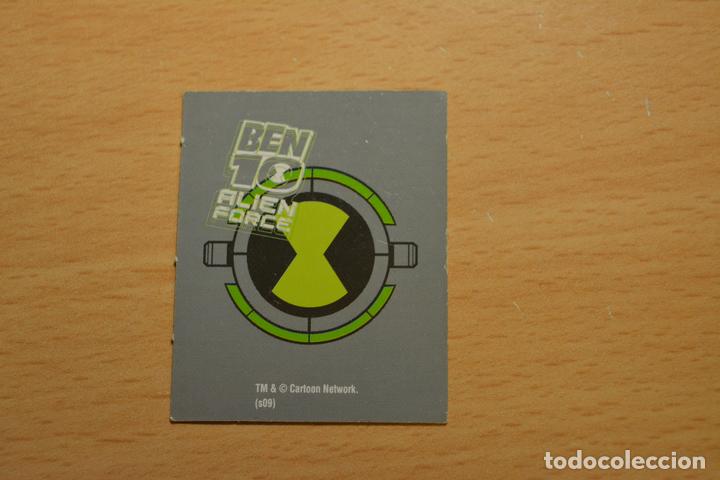 Coleccionismo cromos antiguos: CROMO BEN 10 ALIEN FORCE BIG CHILL - Foto 2