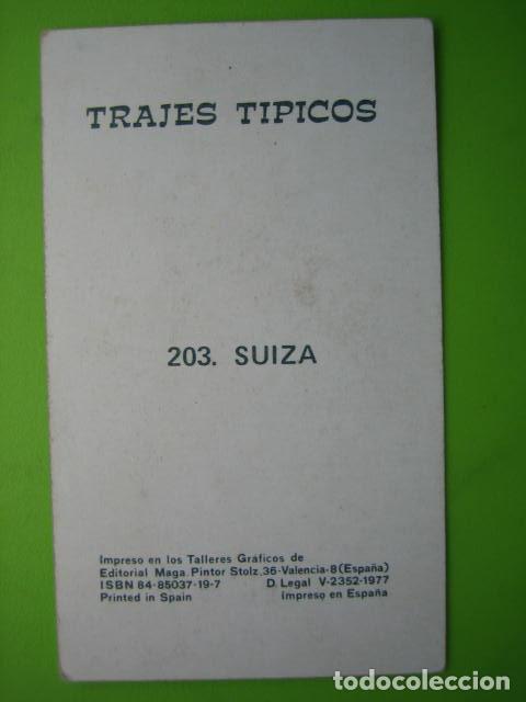Coleccionismo cromos antiguos: Antiguo cromo Trajes tipicos - Foto 2