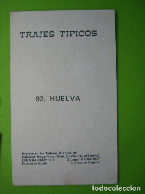 Coleccionismo cromos antiguos: Antiguo cromo Trajes tipicos - Foto 2