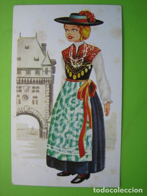 Coleccionismo cromos antiguos: Antiguo cromo Trajes tipicos - Foto 1