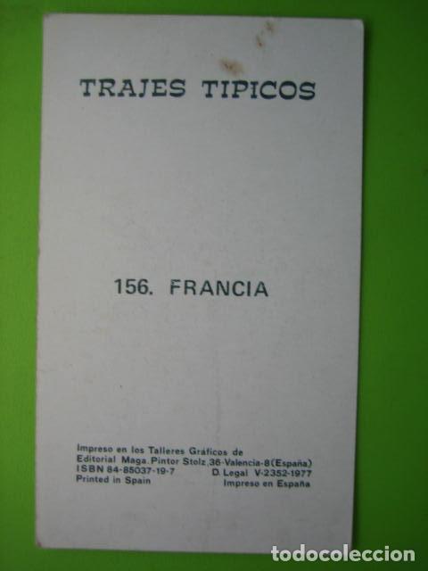 Coleccionismo cromos antiguos: Antiguo cromo Trajes tipicos - Foto 2