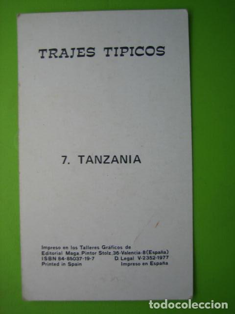 Coleccionismo cromos antiguos: Antiguo cromo Trajes tipicos - Foto 2