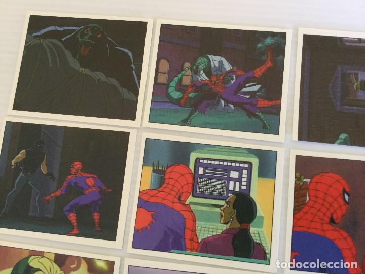Coleccionismo cromos antiguos: Lote 12 cromos Spiderman Panini 1995 - Foto 2