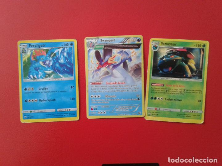 Coleccionismo cromos antiguos: LOTE DE 3 CROMOS POKEMON - Foto 1