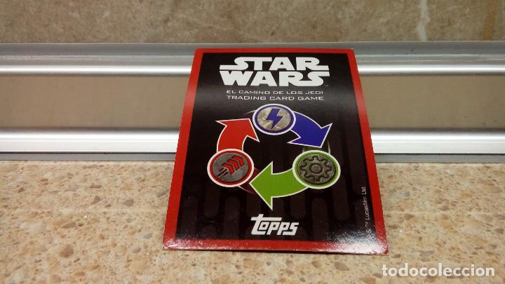 Coleccionismo cromos antiguos: CROMO STAR WARS ( TOPPS ) JAR JAR BINKS. - Foto 2