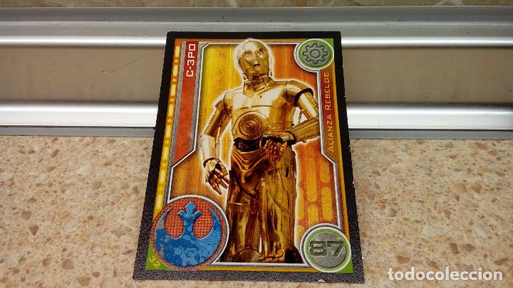 Coleccionismo cromos antiguos: CROMO STAR WARS ( TOPPS ) C-3PO. - Foto 1