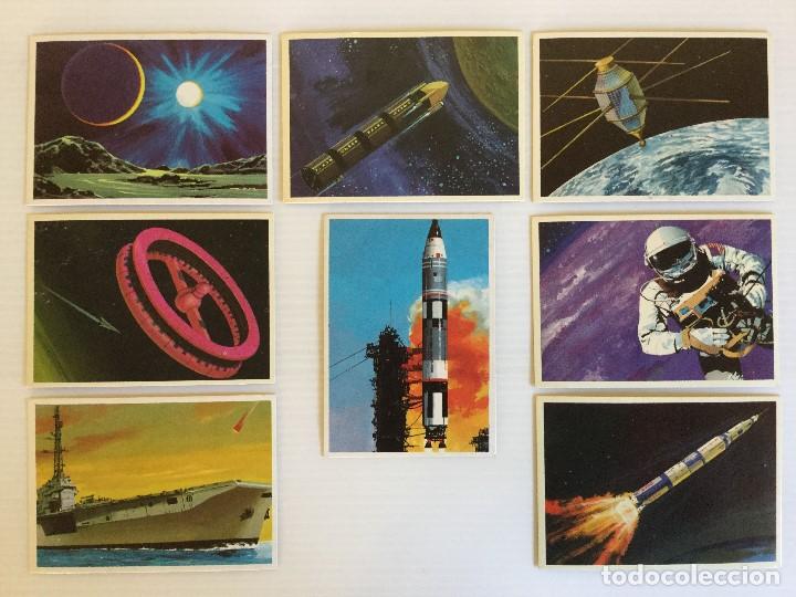 Coleccionismo cromos antiguos: Lote 8 cromos Dunkin Supercromo El Espacio 1969 - Foto 1