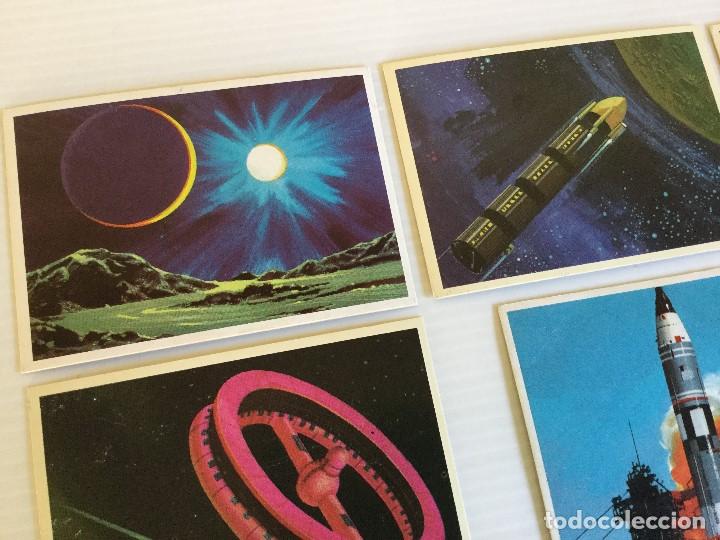 Coleccionismo cromos antiguos: Lote 8 cromos Dunkin Supercromo El Espacio 1969 - Foto 2
