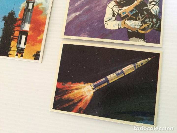 Coleccionismo cromos antiguos: Lote 8 cromos Dunkin Supercromo El Espacio 1969 - Foto 4