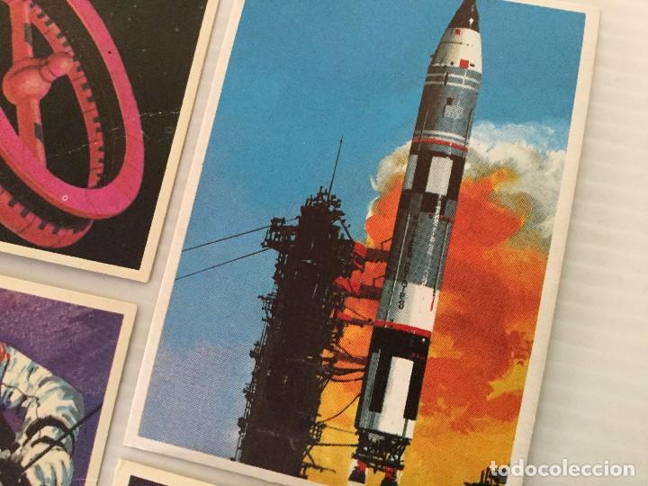 Coleccionismo cromos antiguos: Lote 4 cromos Dunkin Supercromo El Espacio 1969 - Foto 4