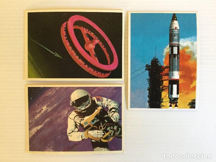 Coleccionismo cromos antiguos: Lote 3 cromos Dunkin Supercromo El Espacio 1969 - Foto 1