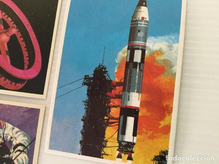 Coleccionismo cromos antiguos: Lote 3 cromos Dunkin Supercromo El Espacio 1969 - Foto 4