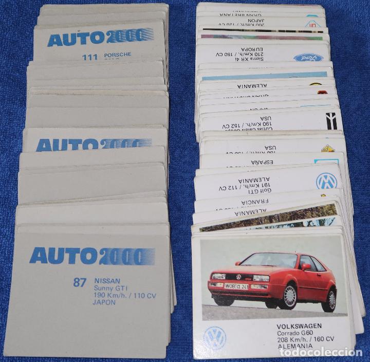 Coleccionismo cromos antiguos: Auto 2000 - Lote de 160 cromos - Foto 1