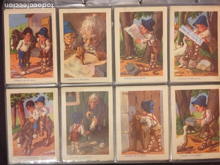 Coleccionismo cromos antiguos: COLECCION COMPLETA DE CROMOS EL CASTILLO DEL DIABLO. - Foto 5