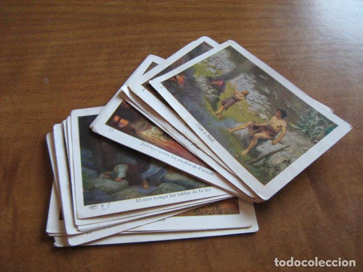 Coleccionismo Cromos antiguos: LOTE CON 19 CROMOS ORIGINALES - BIBLIA - RELIGIOSOS -  9X6 CM - NUMEROS 2-3-9-13-14-15-16-20/26-30