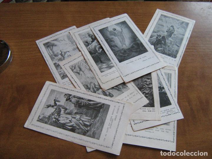 Coleccionismo Cromos antiguos: 10 CROMOS DE LA SERIE CATECISMO EN ESPA&Ntilde;A - VER TODOS