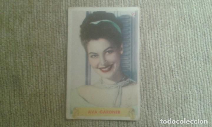 Coleccionismo cromos antiguos: CROMO AVA GARDNER. NUMERO 93. - Foto 1