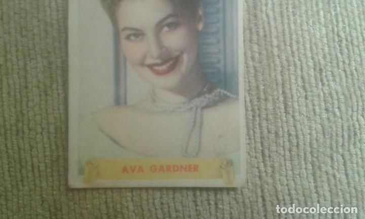 Coleccionismo cromos antiguos: CROMO AVA GARDNER. NUMERO 93. - Foto 3