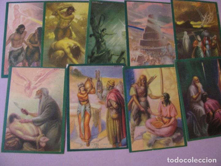 Collectable Antique Stickers: 9 CROMOS DE CEREGUMIL FERNANDEZ. MALAGA. ANTIGUO TESTAMENTO.