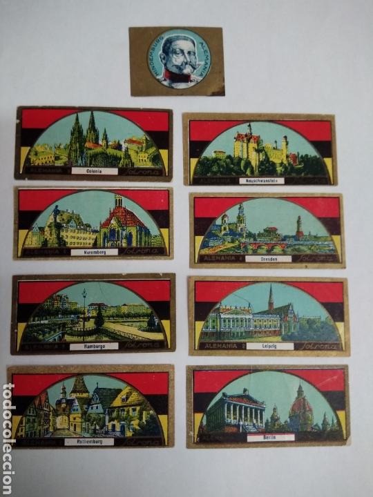 Coleccionismo cromos antiguos: COLECCION CHOCOLATES SOLSONA .- 9 CROMOS ALEMANIA COMPLETA