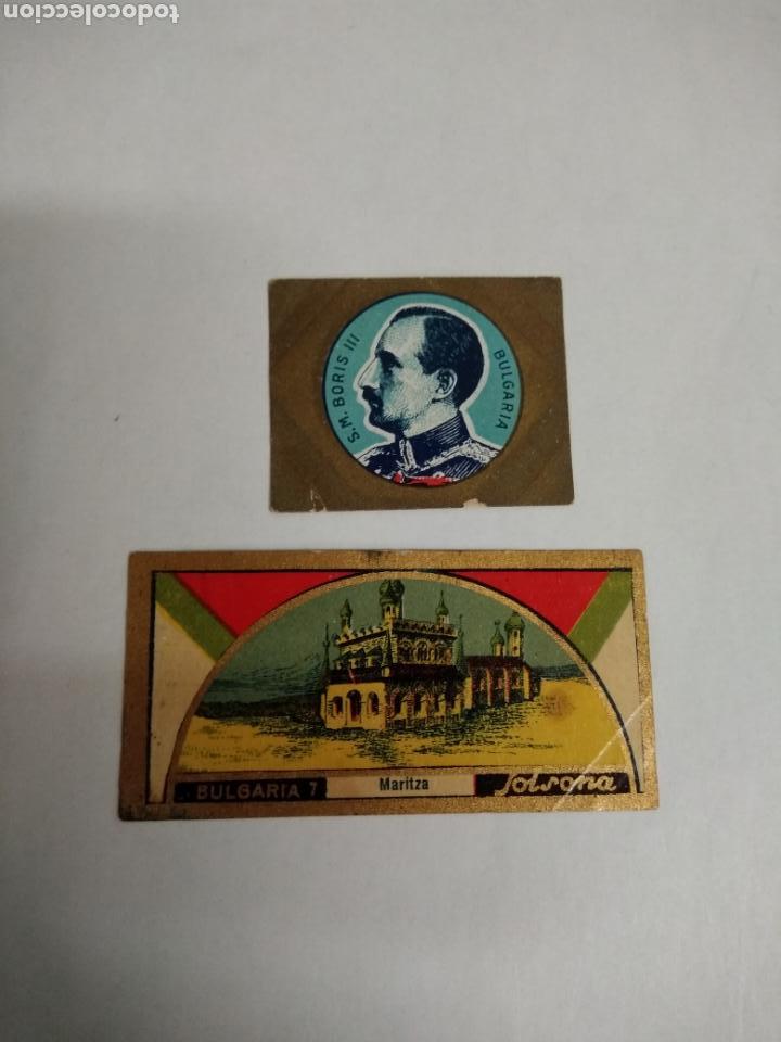 Coleccionismo cromos antiguos: COLECCION CHOCOLATES SOLSONA .- 2 CROMOS BULGARIA