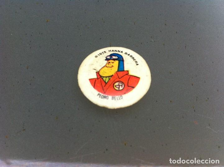 Collezionismo Figurine antiche: CROMO DE PL&Aacute;STICO - GOMA DE BEBIDAS (HANNA BARBERA, 1975) PEDRO BELLO