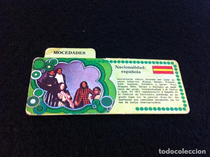 Coleccionismo cromos antiguos: CROMO BIMBO. DISCOGRAF&Iacute;A. MOCEDADES - Foto 1