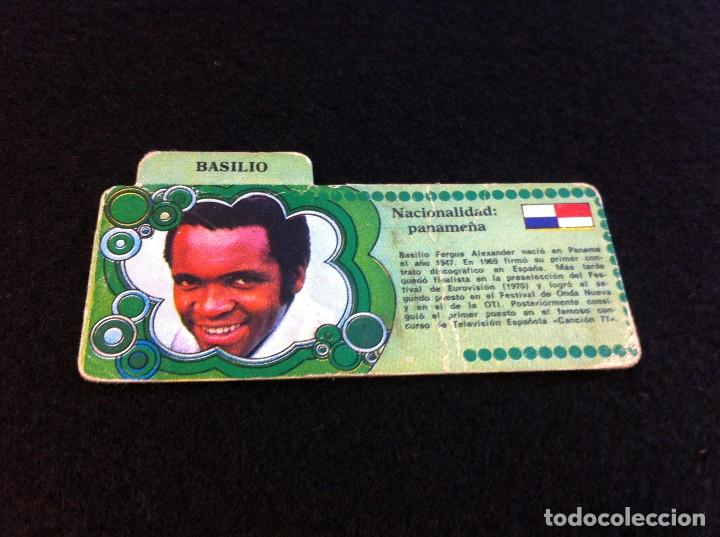 Coleccionismo cromos antiguos: CROMO BIMBO. DISCOGRAF&Iacute;A. BASILIO - Foto 1