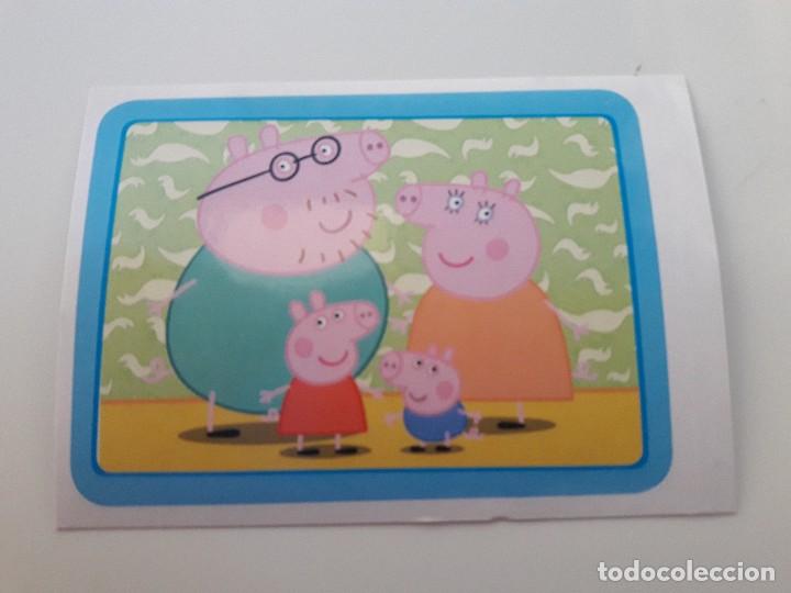Coleccionismo cromos antiguos: Peppa Pig. Panini 2014, Cromo n&ordm; 1 - Foto 1