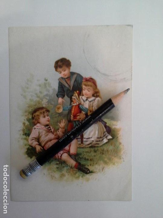 Coleccionismo cromos antiguos: CROMO NI&Ntilde;OS - Foto 1