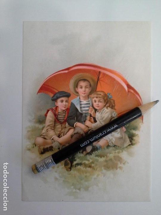 Coleccionismo cromos antiguos: CROMO NI&Ntilde;OS - Foto 1