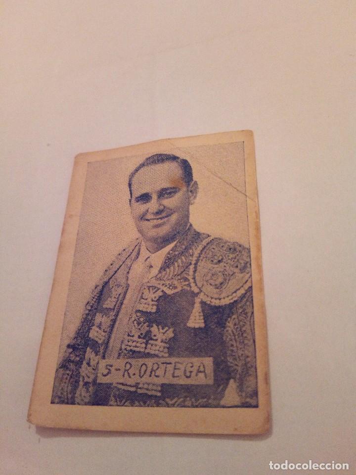Coleccionismo cromos antiguos: Cromo torero n&deg; 5 r ortega - Foto 1