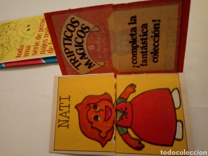 Coleccionismo cromos antiguos: Cromo Tripticos magicos n&deg; 9 - Foto 2