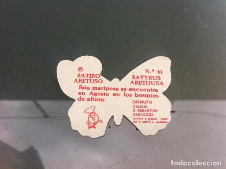 Coleccionismo cromos antiguos: CROMO MARIPOSA (DONUTS) N&ordm; 41 - Foto 1