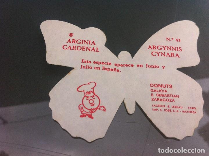 Coleccionismo cromos antiguos: CROMO MARIPOSA (DONUTS) N&ordm; 43 - Foto 1