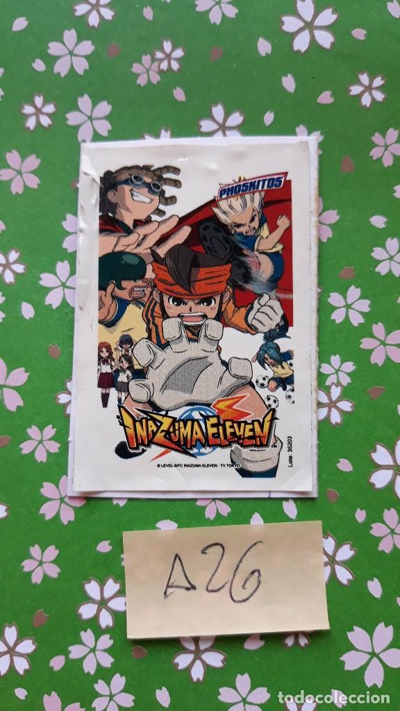 Coleccionismo cromos antiguos: phoskitos inazuma eleven sin parte trasera - Foto 1