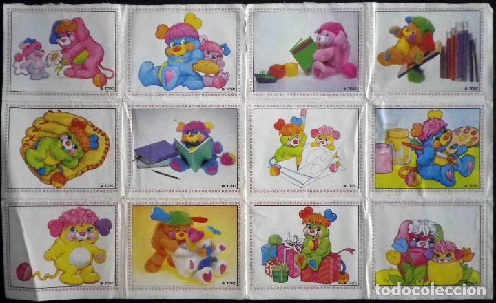 Coleccionismo cromos antiguos: L&aacute;mina con 12 cromos Popples Obsequio de Panini y TP - Foto 1