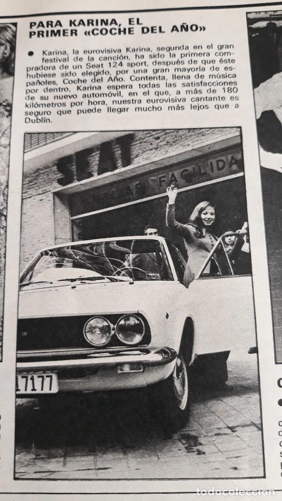 Coleccionismo cromos antiguos: UN COCHE PARA KARINA - Foto 1