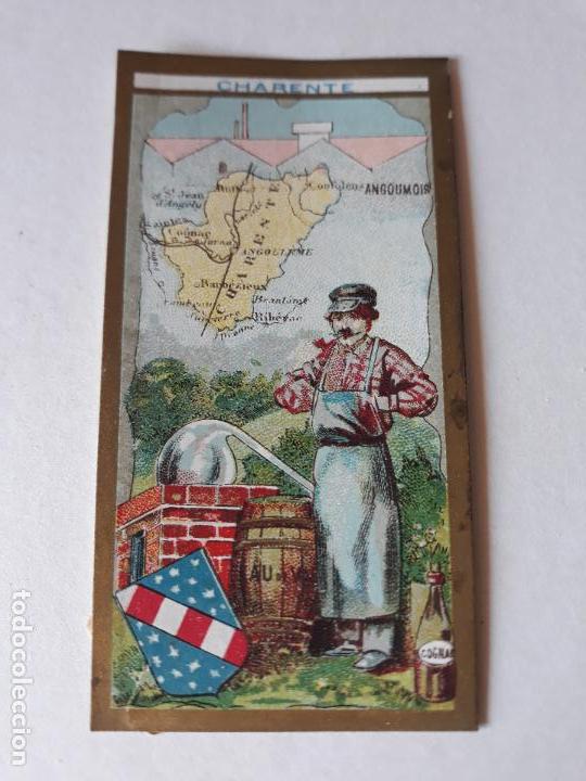 Collezionismo Figurine antiche: Francia tipo y mapa cromo siglo XIX