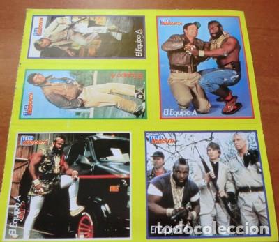 Coleccionismo cromos antiguos: LOTE DE CROMOS ADHESIVOS O PEGATINAS DEL EQUIPO A, DE TELEINDISCRETA
