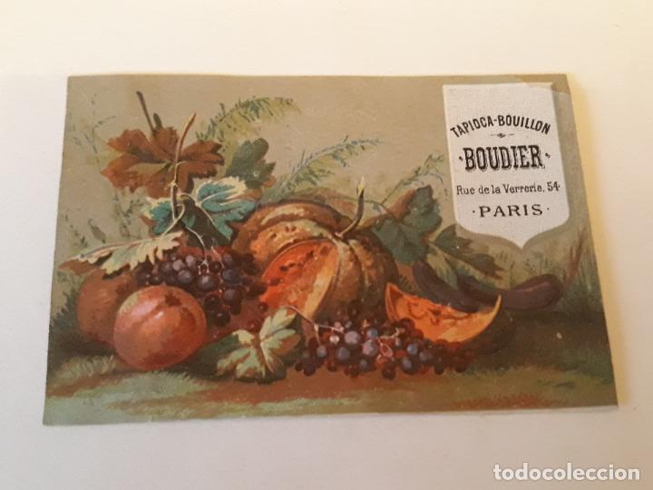 Coleccionismo cromos antiguos: Frutas cromo siglo XIX - Foto 1