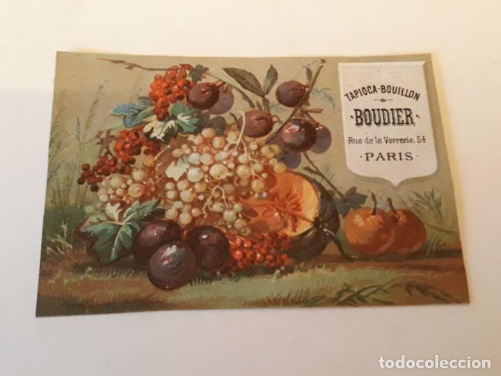 Coleccionismo cromos antiguos: Frutas cromo siglo XIX - Foto 1