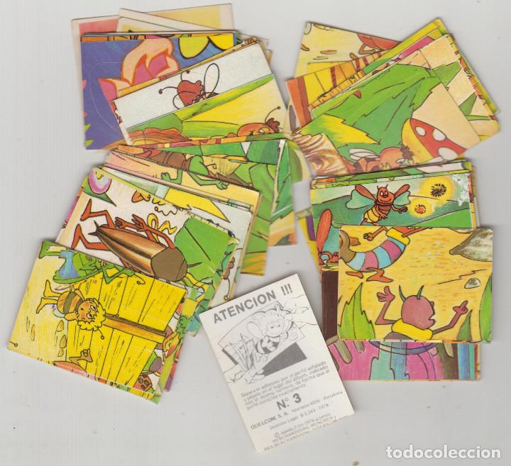 Coleccionismo cromos antiguos: Lote 31 cromos LA ABEJA MAYA, QUELCOM 1978 - Foto 1