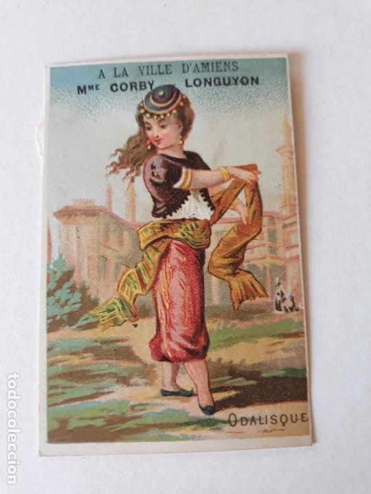 Coleccionismo cromos antiguos: ODALISCA CROMO SIGLO XIX - Foto 1