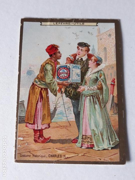 Collectionnisme Cartes &agrave; collectionner anciennes: PUBLICIDAD GALLETAS CROMO SIGLO XIX