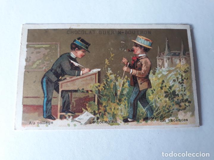 Coleccionismo cromos antiguos: COLEGIAL CROMO SIGLO XIX - Foto 1