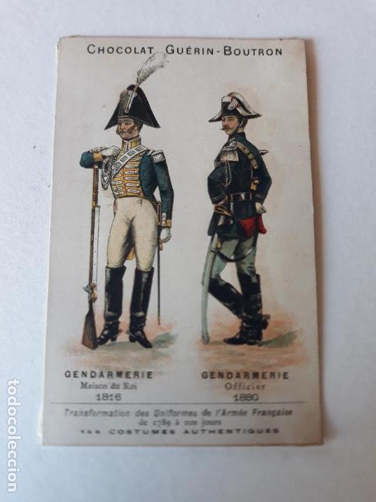 Coleccionismo cromos antiguos: MILITARES CROMO SIGLO XIX - Foto 1
